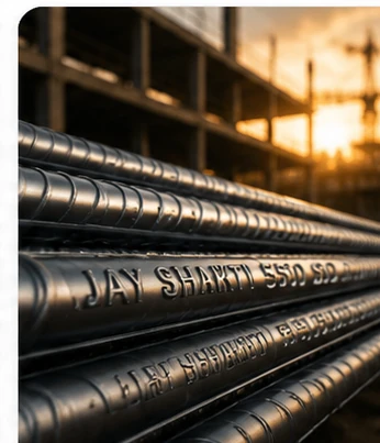 Jay Shakti TMT steel market expertise