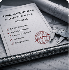 Approved technical specifications and quality documentation