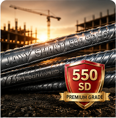 Jay Shakti 550 SD premium grade TMT bars