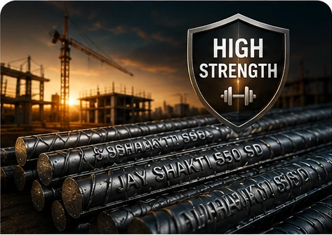 Jay Shakti 550 SD high-strength TMT bars