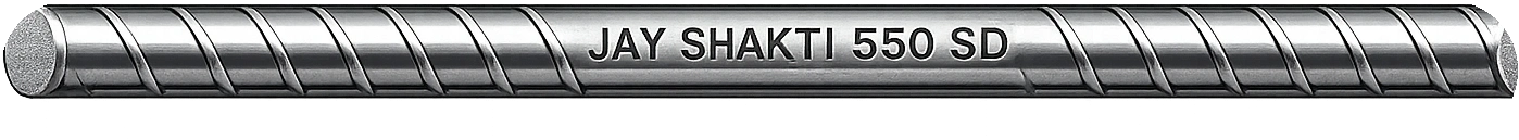 Jay Shakti 550 SD engraved TMT bar